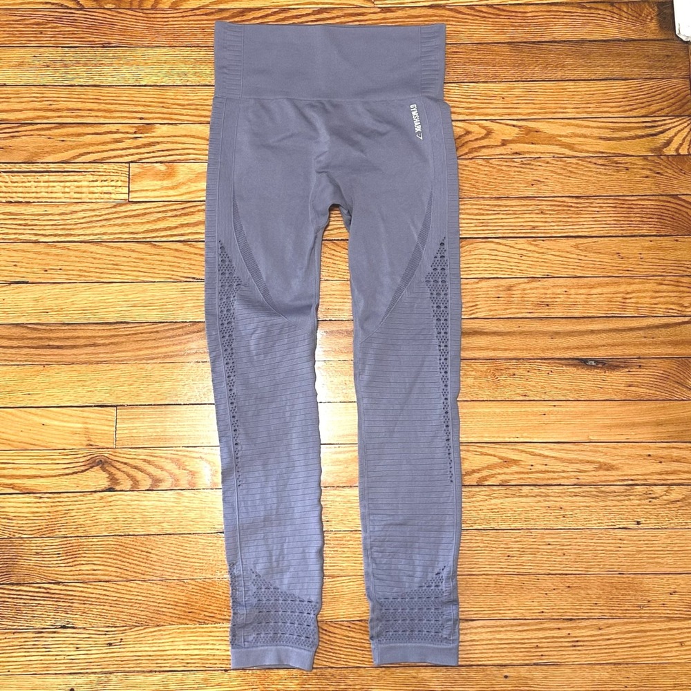Gymshark Seamless‎ Workout Leggings Periwinkle Blue Women's Athletic Pants Small